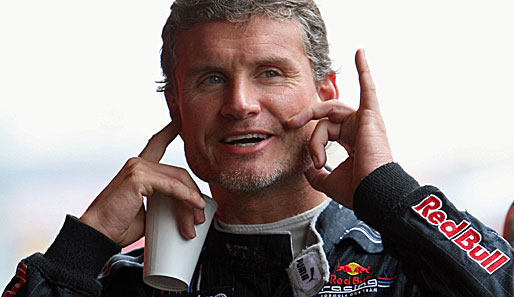 Gute Laune bei David Coulthard: Der Schotte fährt 2008 weiter bei Red Bull Racing. Oder wird er von Fernando Alonso verdrängt?