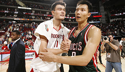Yao vs. Yi, in China waren weit über 200 Millionen am TV dabei!