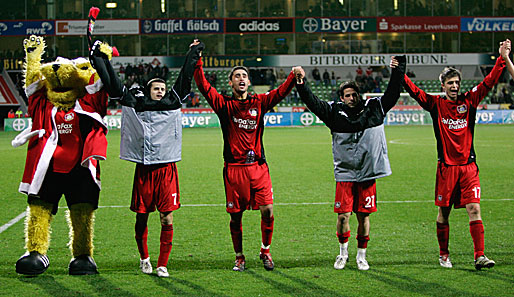 Bayer Leverkusen, Hansa Rostock, Fußball, Bundesliga