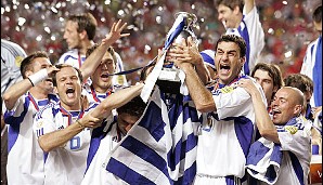 Griechenland hatte 2004 keiner auf der Rechnung. Am Ende wurden sie durch ein 1:0 gegen Portugal Europameister