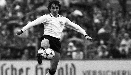 Die kürzeste Einsatzzeit im Nationaltrikot überhaupt: Bernd Martin spielte exakt zwei Minuten für Deutschland.