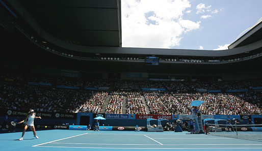 Blauer Court, blauer Himmel: Das Damen-Finale in Melbourne