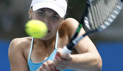 Aus der Traum! In Runde drei war auch für Sabine Lisicki, die letzte Deutsche bei den Australian Open 2008, Schluss