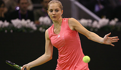 Anna Chakvetadze ist die Nummer sechs der Welt. Tendenz: stark steigend.