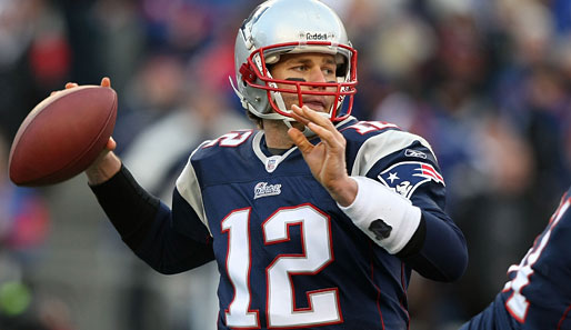 Superstar-Quarterback Tom Brady stellte diese Saison mit 50 Touchdown-Pässen einen neuen NFL-Rekord auf