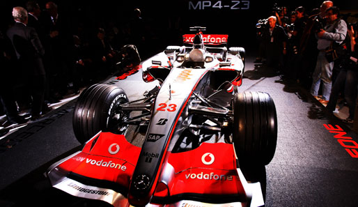 McLaren Mercedes, Launch, Präsentation, MP4-23