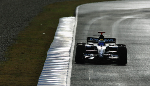 Nico Rosberg im Williams mit spezieller Jubiläums-Lackierung