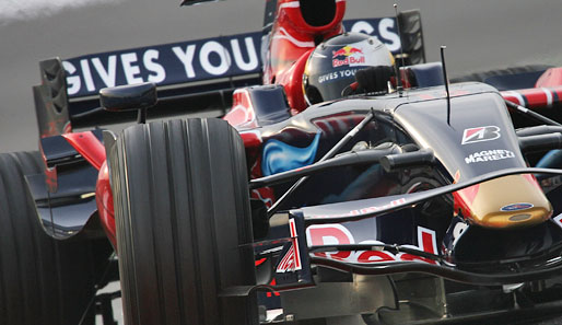 Vettel noch im alten Toro Rosso