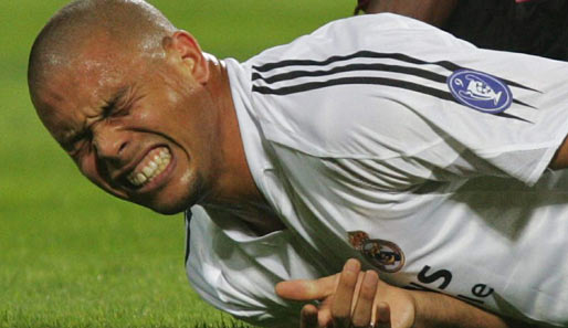 Das Verletzungspech blieb ihm jedoch treu: In viereinhalb Jahren Madrid brachte es Ronaldo so nur auf durchschnittliche 96 Liga-Einsätze (60 Tore)