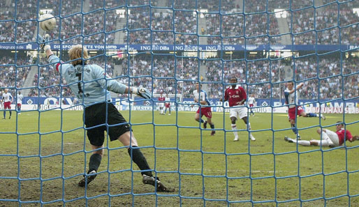 2005 setzte es auch dank Piotr Trochowskis Hammer eine Niederlage für die Münchner