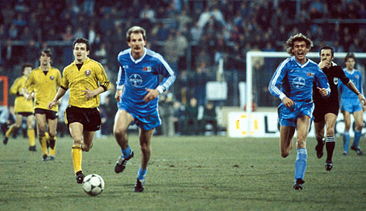 Viertelfinale beim Europapokal der Pokalsieger 1986: Uerdingen watscht Dresden mit 7:3 ab