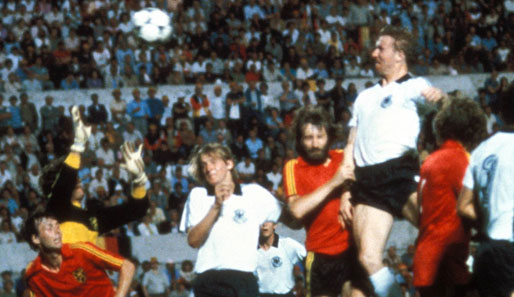 EM 1980 in Italien: Horst Hrubesch entscheidet das Finale gegen Überraschungsgegner Belgien durch zwei Treffer ganz alleine