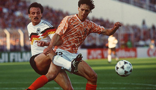Die EM 1988 im eigenen Land: Endstation war im Halbfinale gegen die Niederlande, die sich dann auch den Titel sicherten
