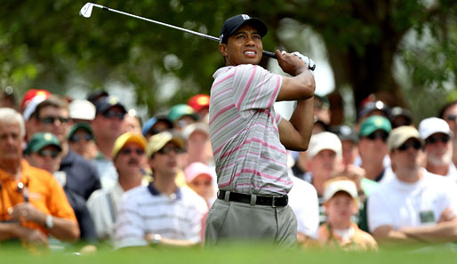 Konnte in Runde 1 nicht immer zufrieden sein: Tiger Woods
