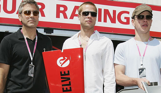 Red Bull macht Monaco immer noch ein bisschen glamouröser: 2004 waren George Clooney, Brad Pitt und Matt Damon zu Gast