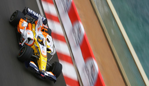 Fernando Alonso schafft in letzter Sekunde noch den Sprung in den letzten Quali-Abschnitt...