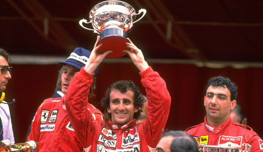 Platz 10. Alain Prost, Frankreich - 199 Grand-Prix (4 Weltmeistertitel)