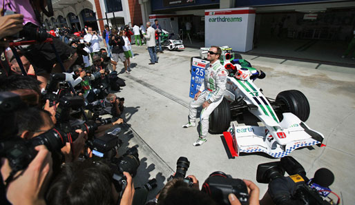 Türkei-GP: Rubens Barrichello startet zu seinem 257. Rennen und führt damit in der ewigen Bestenliste vor Riccardo Patrese