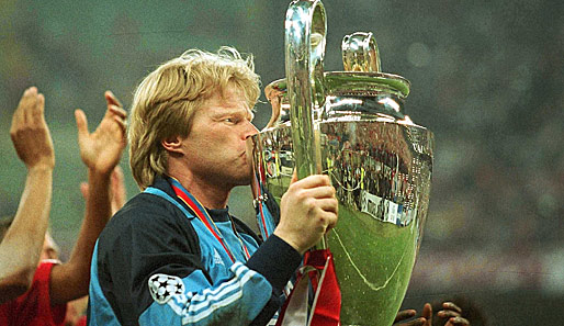 Nach der bitteren Final-Pleite von 1999 kann der Titan 2001 doch noch den Champions-League-Pokal küssen