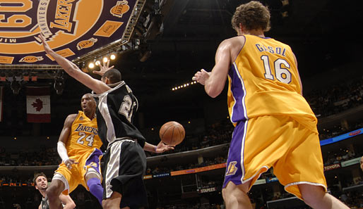 Los Angeles Lakers - San Antonio Spurs 89:85 (Playoff-Stand: 1-0)