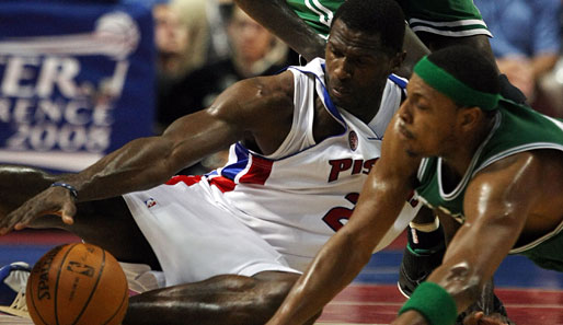 Spiel 4: Detroit Pistons - Boston Celtics 94:75 (Playoff-Stand: 2-2)