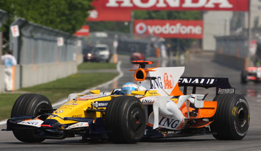 Überraschend schnell: Fernando Alonso auf Platz vier