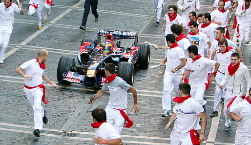Red Bull Racing, Pamplona, Stiere