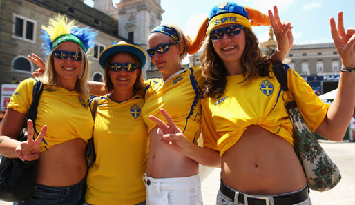 Schweden, Fans, EM 2008