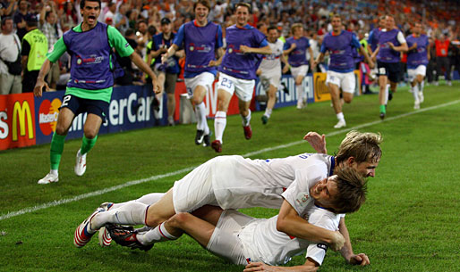 EM 2008, Niederlande, Russland, Basel, Viertelfinale