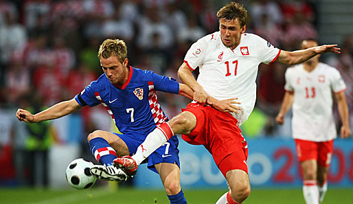 Fußball, EM 2008, Polen, Kroatien