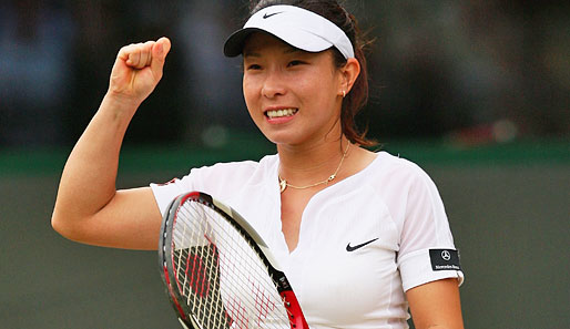 Jie Zheng warf die Weltranglisten-Erste aus dem Turnier
