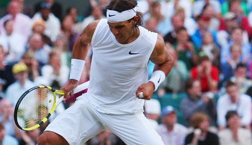 An Tag 6 in Wimbledon war Rafael Nadal wie erwartet zu stark für Nicolas Kiefer