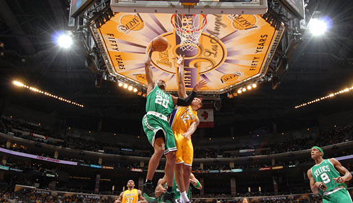 2010. Zum 12. Mal lautet die Paarung in den NBA Finals: Los Angeles Lakers vs. Boston Celtics