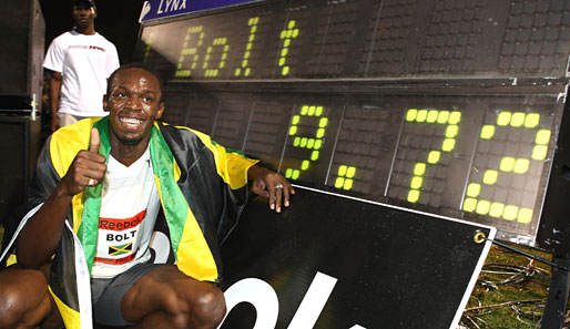 Der Jamaikaner Usain Bolt ist der amtierende Weltrekordler über 100 Meter. Doch wer waren seine Vorgänger?