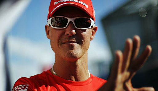 Er darf beim Deutschland-GP natürlich nicht fehlen: Michael Schumacher