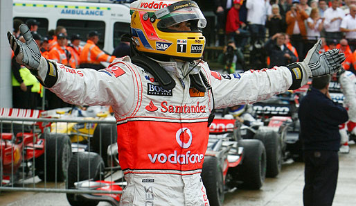 Sein größter Sieg: mHamilton gewinnt sein Heimrennen in Silverstone