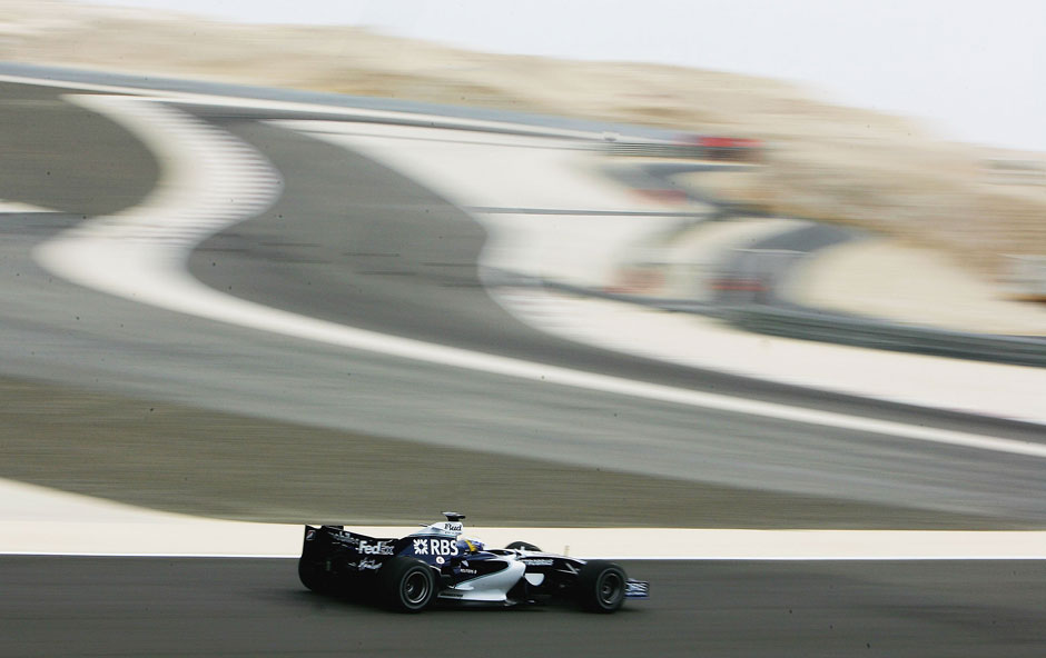 Das Debut in der Formel 1 gab Nico 2006 in Bahrain im Williams-Cockpit