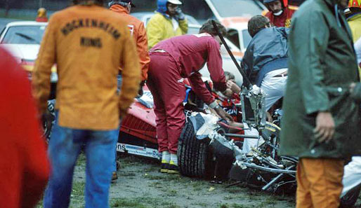 1982 hatte Didier Pironi einen schweren Unfall. Danach musste er wegen schwerer Verletzungen seine Karriere beenden