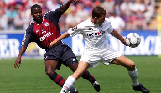 Nico Patschinski (r.) wurde 2002 mit St. Pauli zum "Weltpokalsieger-Besieger". Er markierte das 2:0, Endstand 2:1. Mittlerweile läuft er für Union Berlin auf