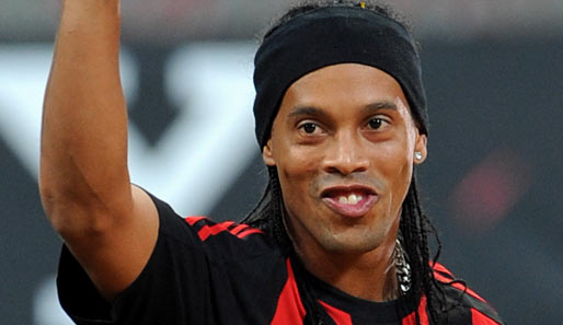 Fußball, Mailand, Milan, AC, Ronaldinho, Vorstellung