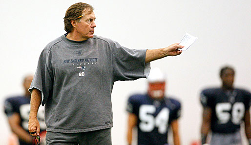 Den Ton bei den Patriots gibt weiterhin Head Coach Bill Belichick an