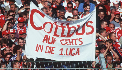 Der größte Erfolg: Am 26. Mai 2000 besiegte Cottbus Köln und machte im Stadion der Freundschaft den ersten Bundesliga-Aufstieg perfekt