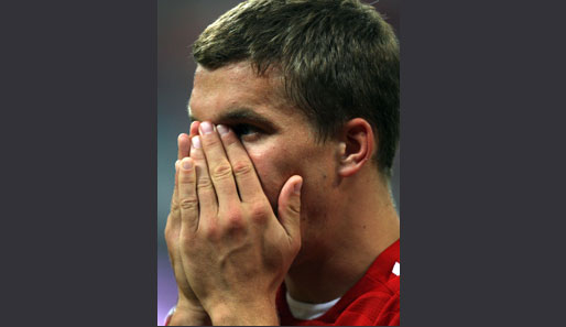 Auch Lukas Podolski war abgemeldet