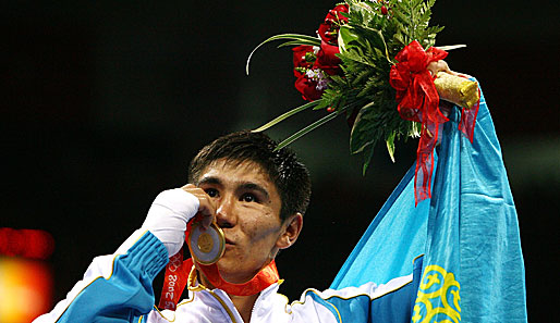 Kein Box-Gold für Kuba in Peking: Dies besiegelte endgültig der Kasache Sarsebajew im Weltergewicht
