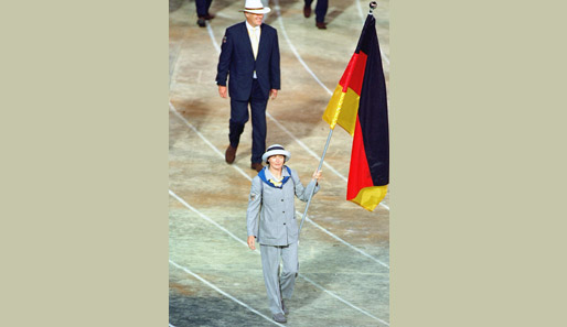 Sydney 2000: Die achtmalige Kanu-Olympiasiegerin Birgit Fischer