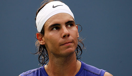 Auch Rafael Nadal hat es im ersten Spiel erstaunlich schwer - und zwar gegen den Deutschen Björn Phau