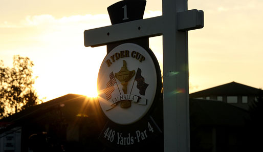 Früh morgens geht es los im Valhalla Golf Club in Louisville, Kentucky