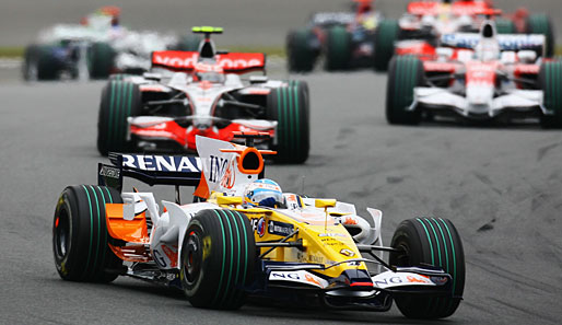 Formel 1, Rennen, Japan, GP, Fuji, Heidfeld, Massa, Vettel, Ferrari, Räikkönen, Hamilton, McLaren Mercedes, Alonso, Renault, Kovalainen