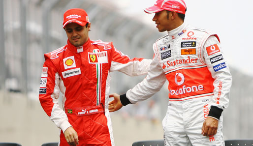 2008: Vor dem Saisonfinale in Brasilien hat Lewis Hamilton sieben Punkte Vorsprung auf Felipe Massa. Ein fünfter Platz reicht Hamilton zum Titel