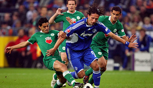 FC Schalke 04 - VfL Wolfsburg 2:2